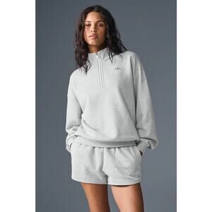 Alo Yoga Accolade 1/4 Zip Pullover Sweatshirt - S